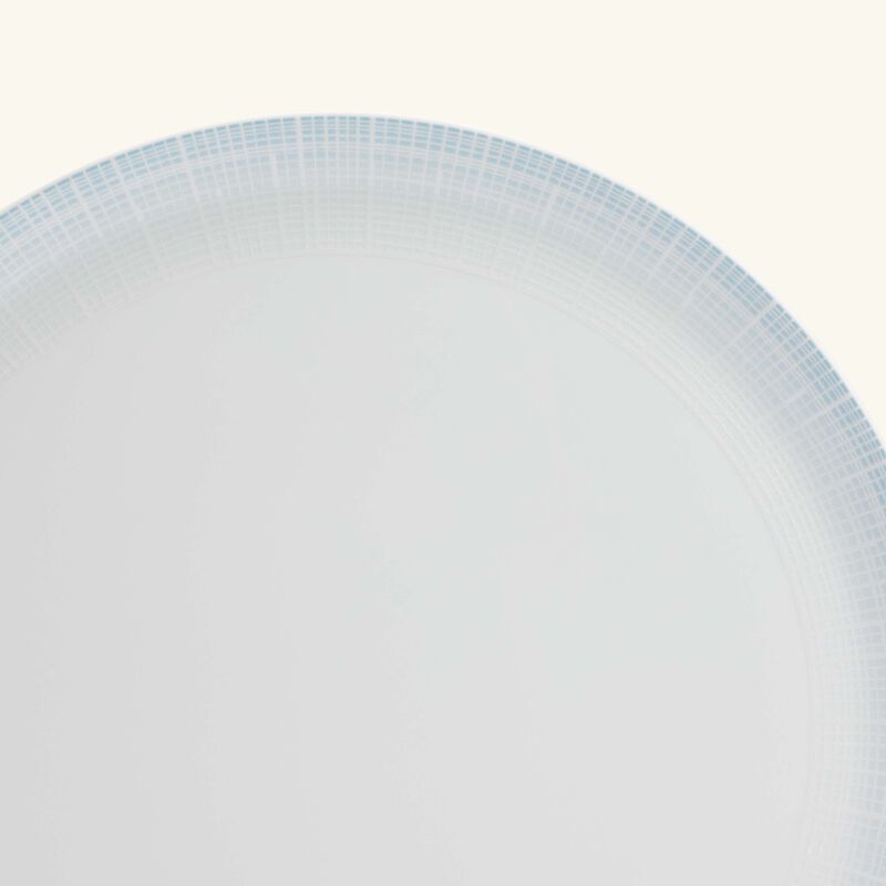 bernardaud saphir bleu serving platter round blue