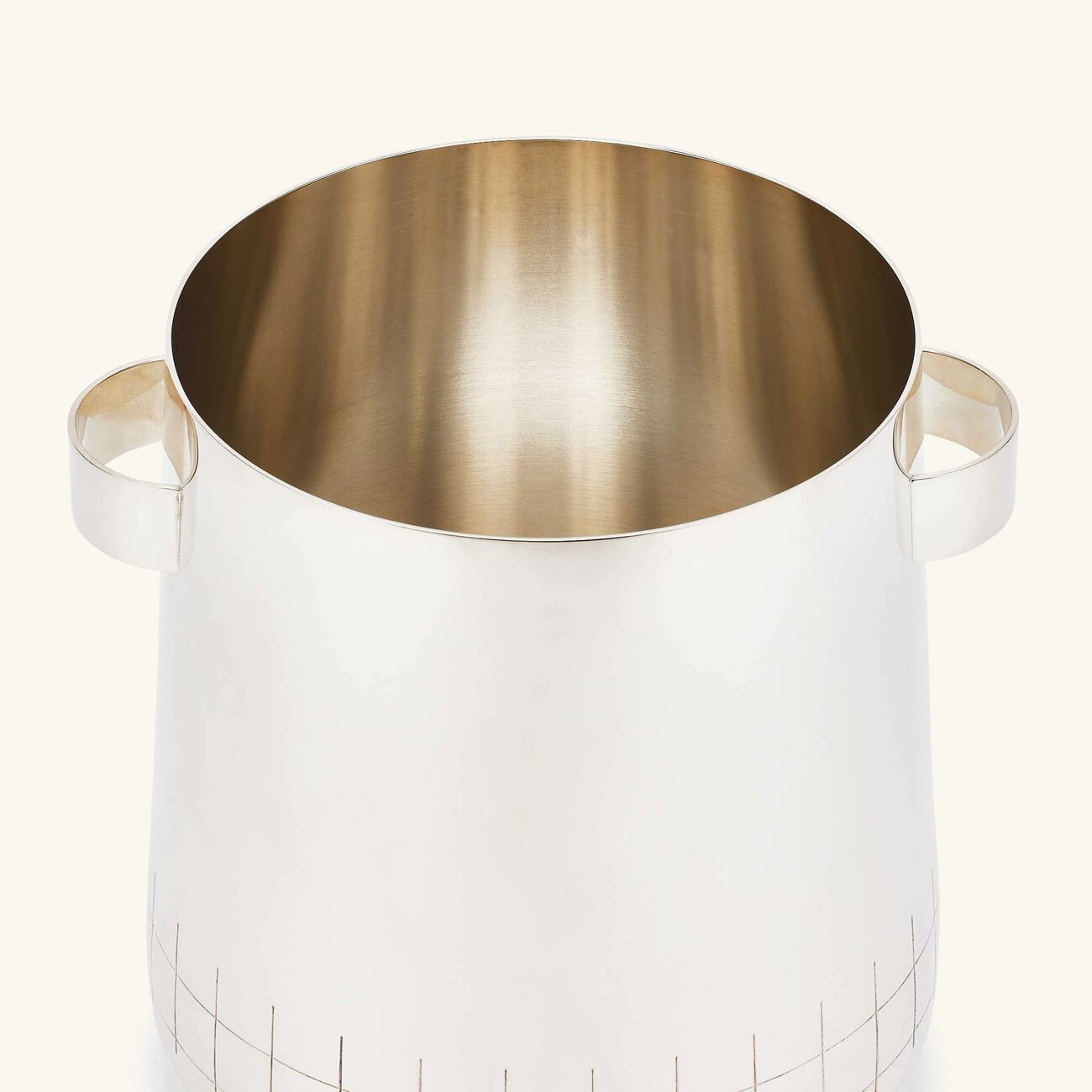 كريستوفل مبرد المشروب جرافيك باللون الفضي