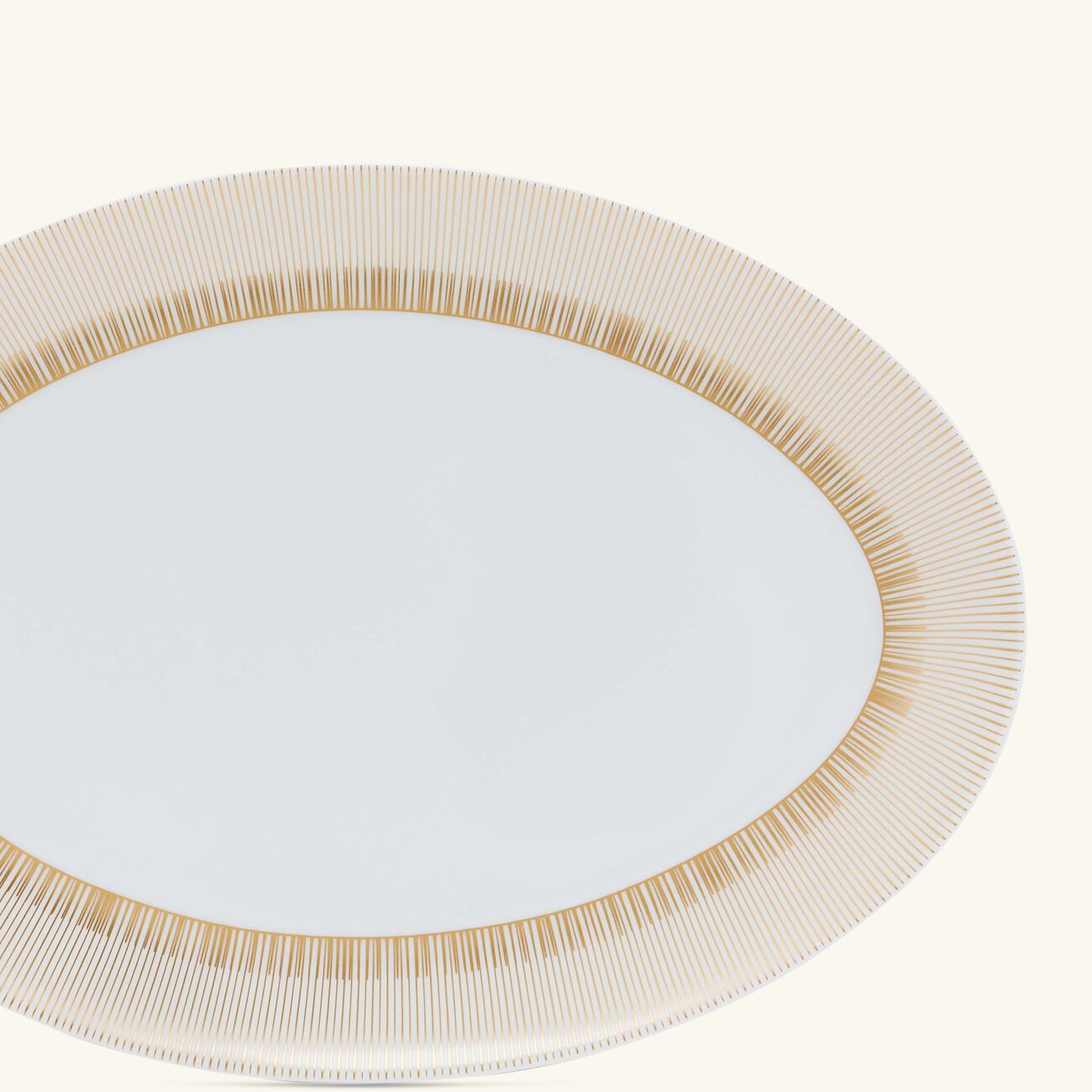 Sol Serving Platter Gold 39cm bernardaud sol serving platter gold 39cm