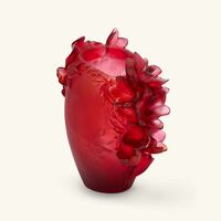 دوم مزهرية سافران صغيرة برتقالية