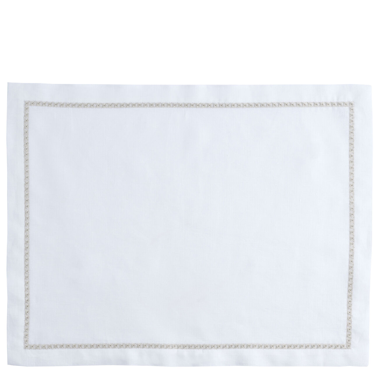 كاترين دينوال مجموعة روزلي من الكتان باللون الفضي