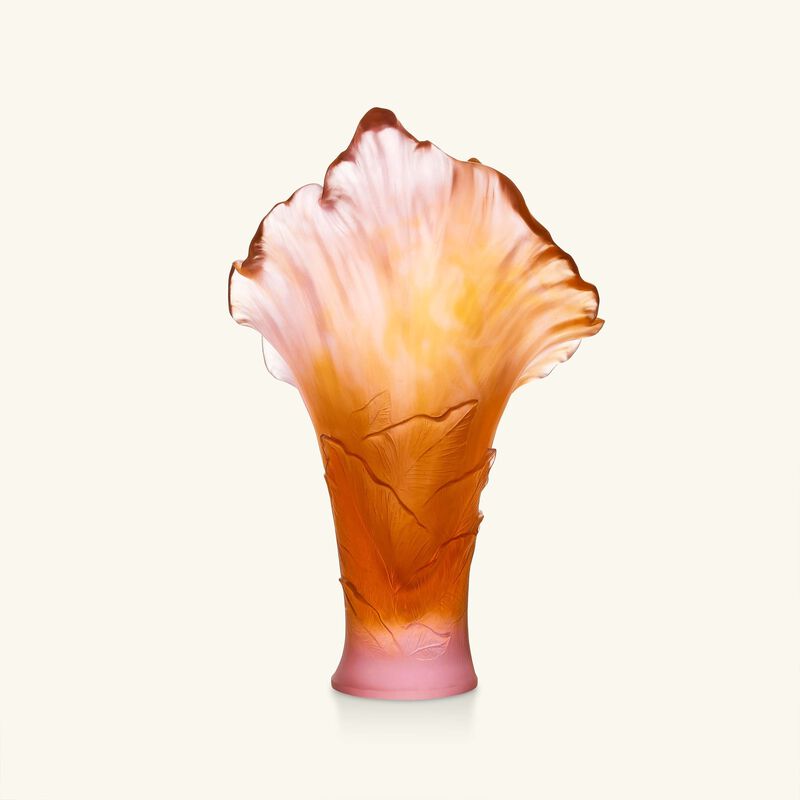 Arum Rose Vase Large Pink daum arum rose vase large pink