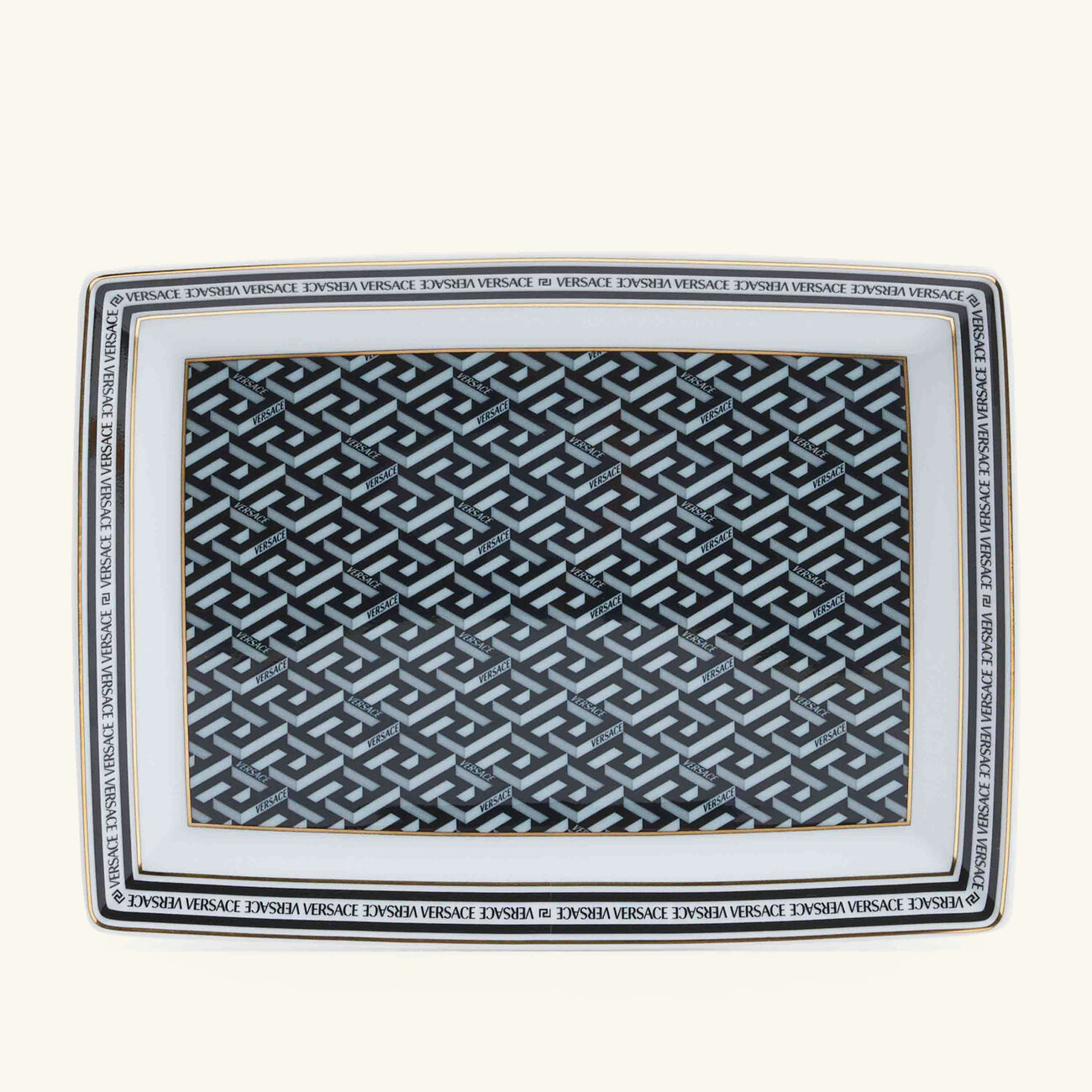 فيرساتشي طبق الضيافة لا جريكا سيغنتشر مستطيل 21 سم