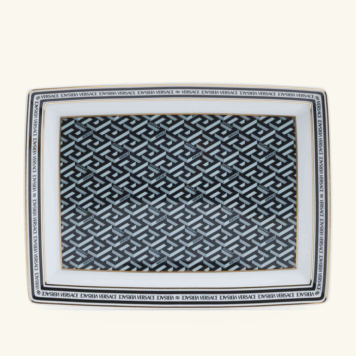 فيرساتشي طبق الضيافة لا جريكا سيغنتشر مستطيل 21 سم