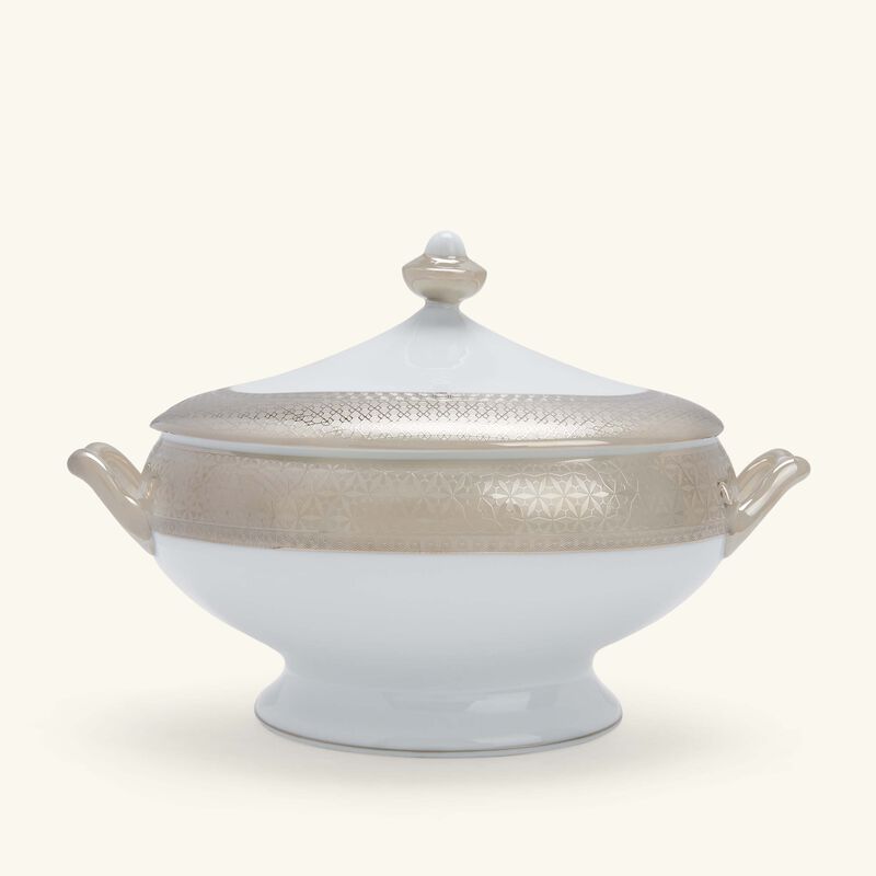 Divine Soup Tureen Silver bernardaud divine soup tureen silver