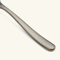 L' Ame De Cream Soup Spoon Black christofle l ame de cream soup spoon black