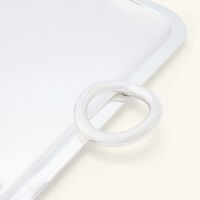 christofle vertigo serving tray rectangular large silver plated