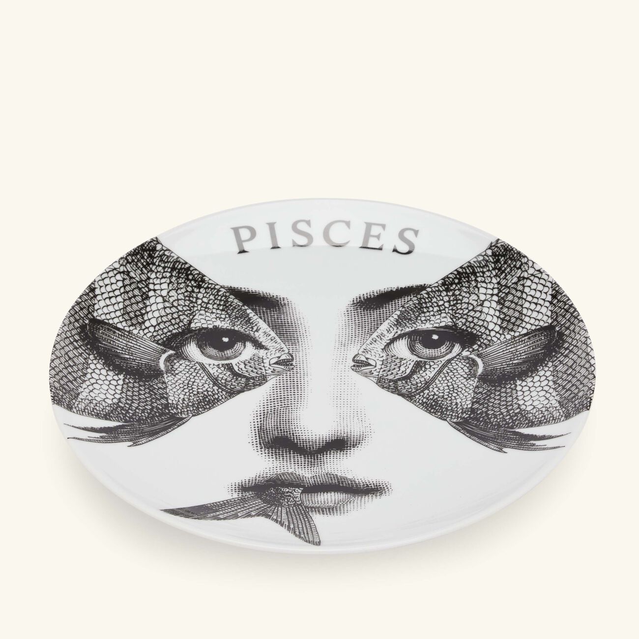 fornasetti tema e variazioni no 359 pisces wall plate