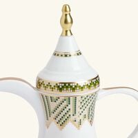 Augusta Oriental Coffee pot Green bernardaud augusta oriental coffee pot green