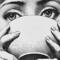 fornasetti tema e variazioni no 191 wall plate