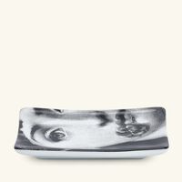 Tema e Variazioni no.137 Ashtray Rectangular Grey fornasetti tema e variazioni no 137 ashtray rectangular grey