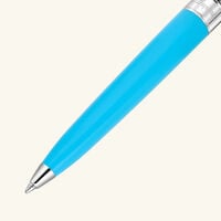 st dupont line d eternity ballpoint pen blue