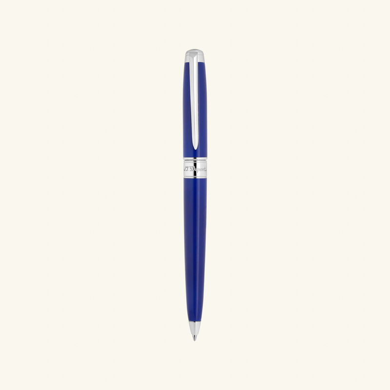 st dupont line d eternity ballpoint pen blue