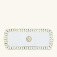 برناردو صينية تقديم الكيك كونستانس مستطيلة خضراء 37 سم