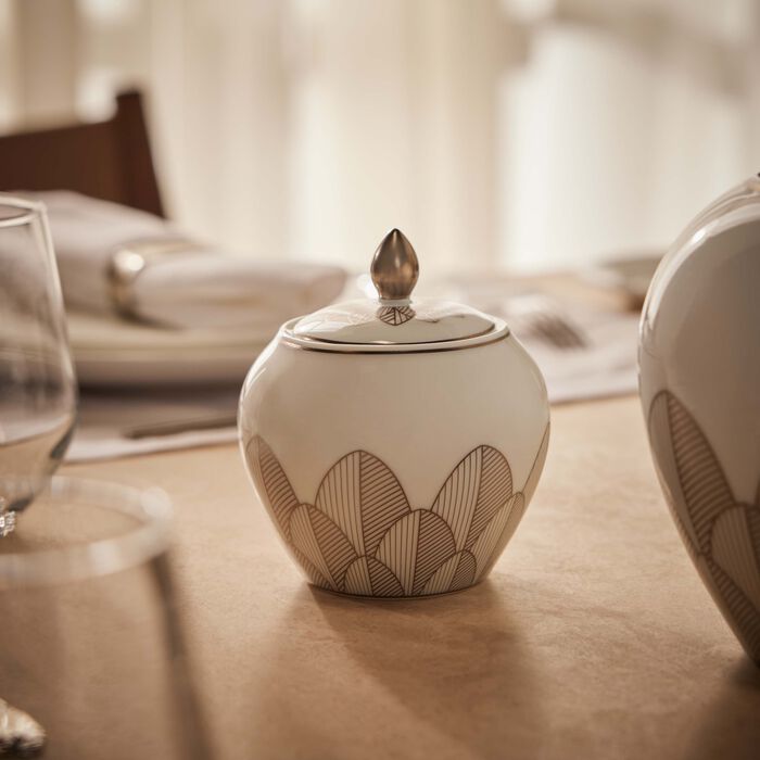 christofle malmaison imp riale sugar bowl platinum