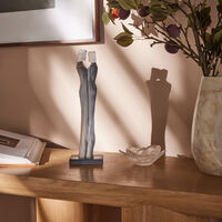 دوم منحوتة إيفيدينس سكلبتر متوسطة الحجم زرقاء بإصدار محدود