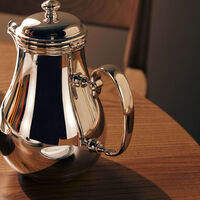 christofle albi coffee pot silver plated