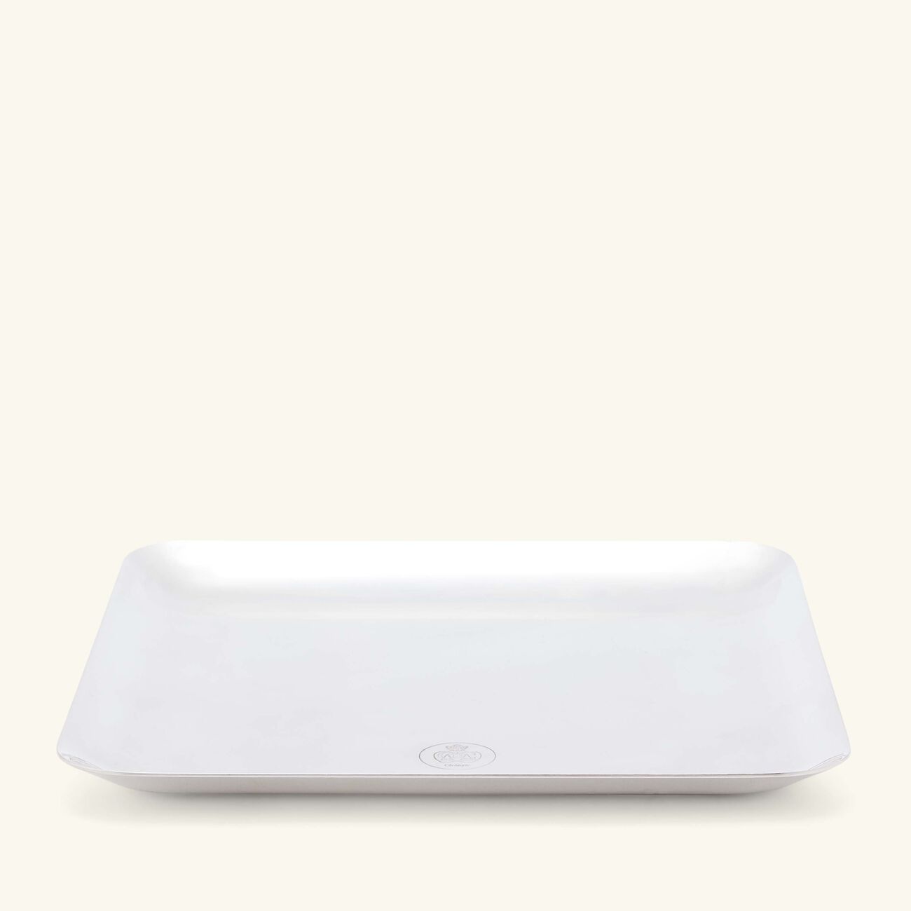 christofle silver time serving tray square silver plated