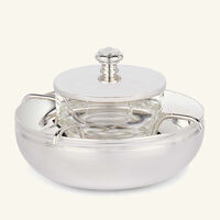 christofle albi caviar serving bowl silver plated