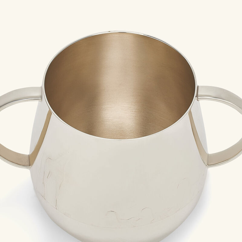 كريستوفل فنجان سافان للأطفال الرضع باللون الفضي