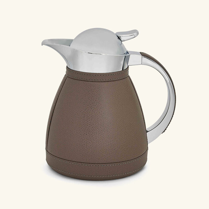 إناء شانتيلي بني داكن