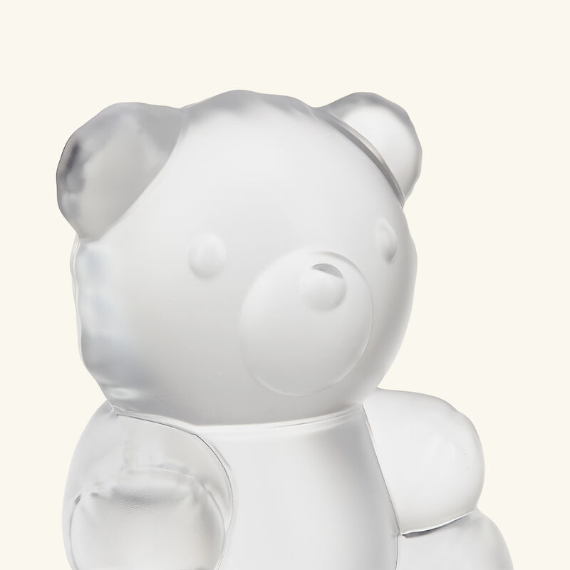 Teddy Air Sculpture Large Clear lalique teddy air sculpture large clear