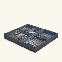 christofle infini flatware set 24 pieces silver plated