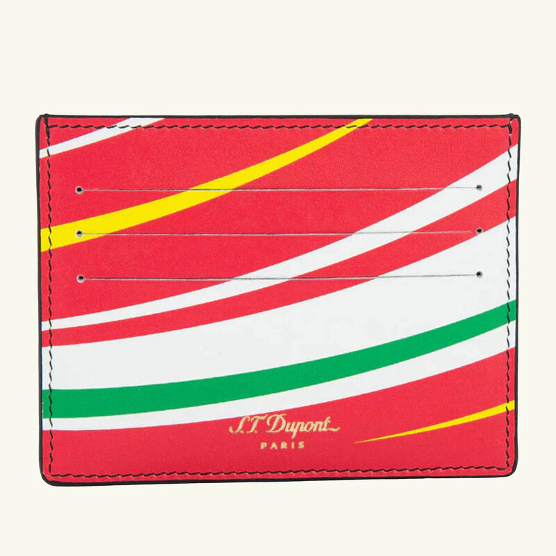 24h Le Mans Credit Card Holder Black st dupont 24h le mans credit card holder black