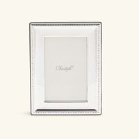 christofle perles picture frame silver 10x15cm