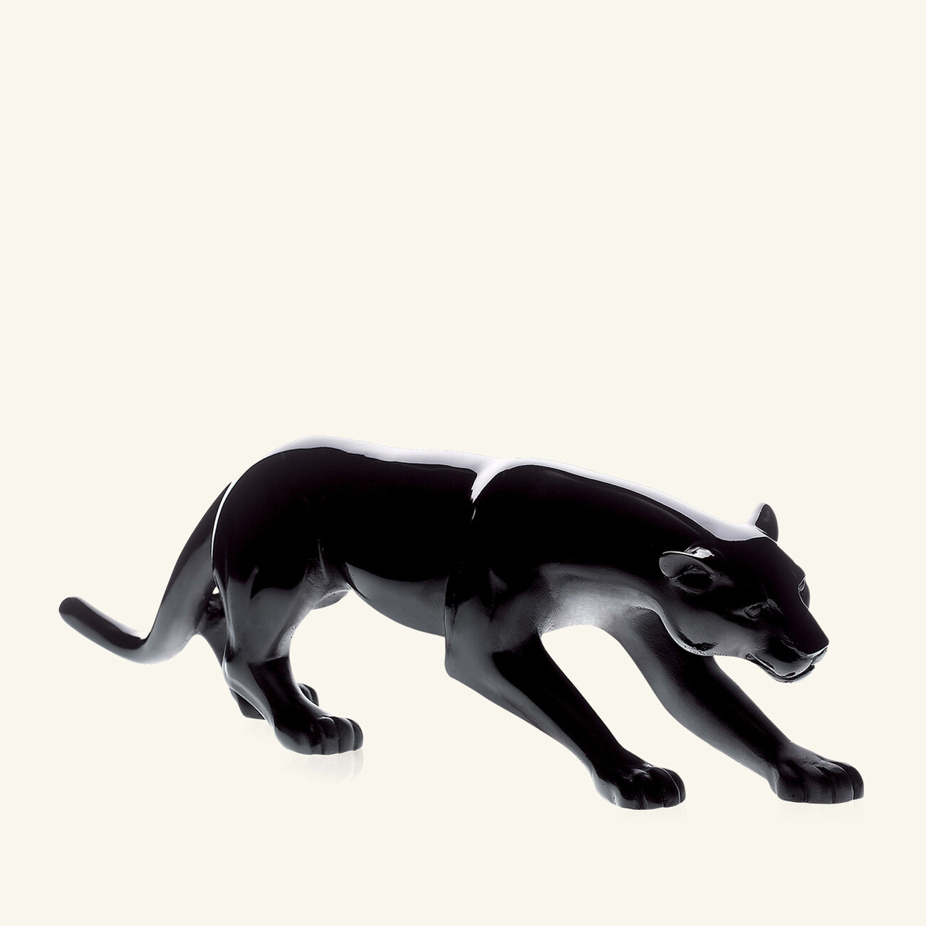 daum panther figurine mini black