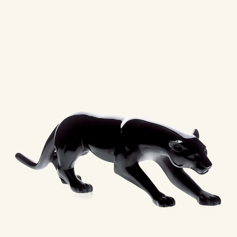 daum panther figurine mini black