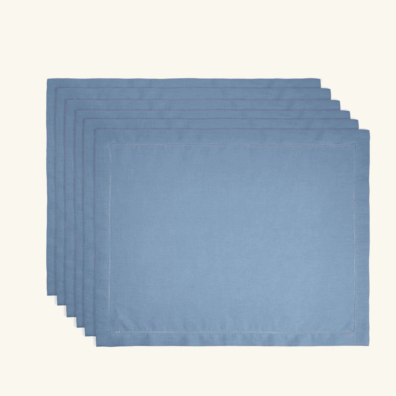 Feliz Placemat Blue Set Of 6 catherine denoual feliz placemat blue set of 6