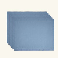 Feliz Placemat Blue Set Of 6 catherine denoual feliz placemat blue set of 6