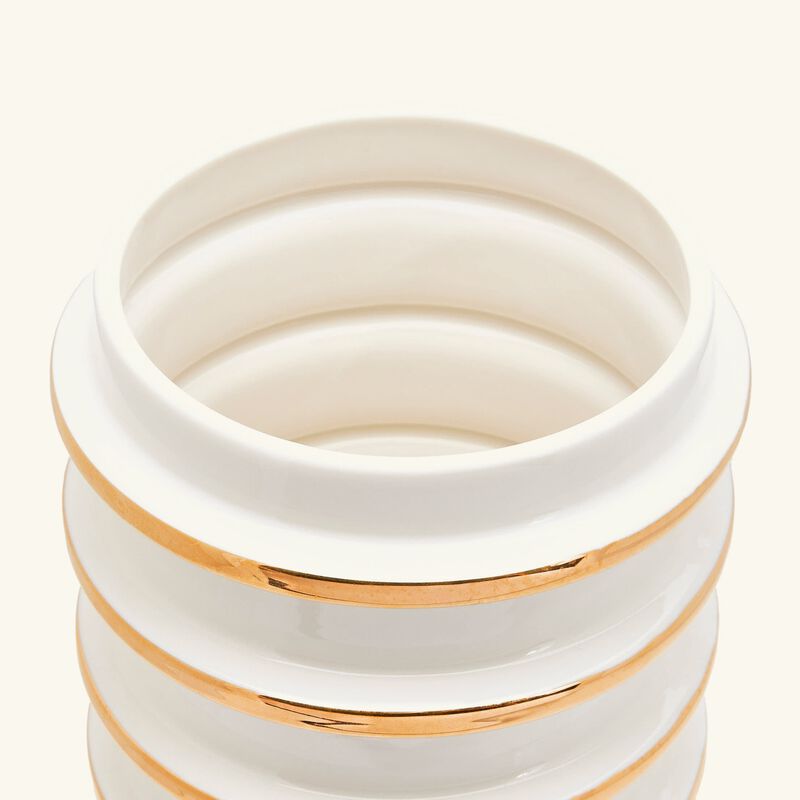 Orbit Urn Vase Medium White jonathan adler orbit urn vase medium white