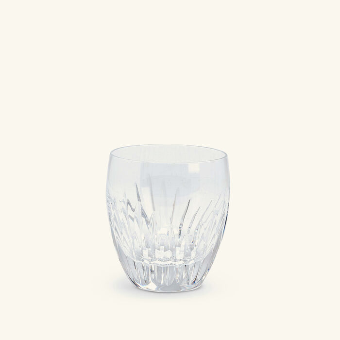 baccarat massena drinking glass medium clear set of 2