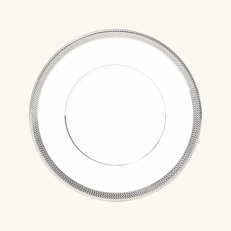 Maille Platine Bread Plate White 16cm bernardaud maille platine bread plate white 16cm