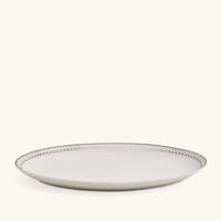 كريستوفل طبق مالميزون إمبيريال بيضاوي الشكل أبيض 28 سم