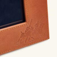 Bedford Garrett Leather Frame Brown 13x18 cm ralph lauren home bedford garrett leather frame brown 13x18 cm