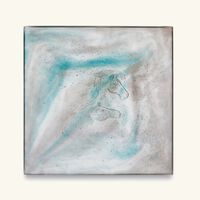 Cavalcade Trinket Tray Square Small Grey daum cavalcade trinket tray square small grey