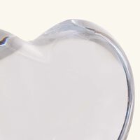 باكارا منحوتة كور آمور صغيرة شفافة