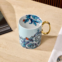 Le Jardin Mug Blue versace le jardin mug blue