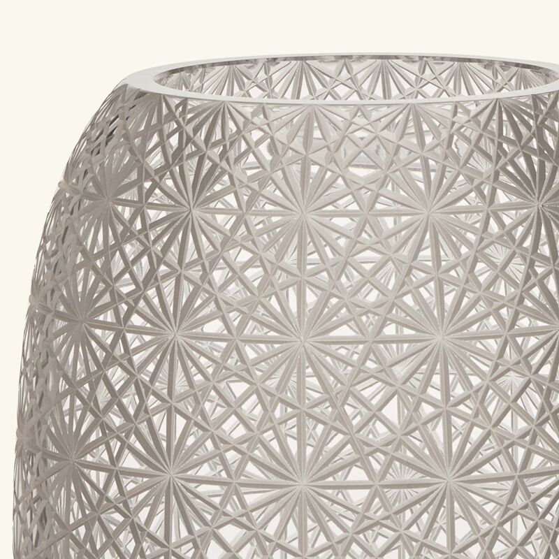 ruckl odette vase round small clear