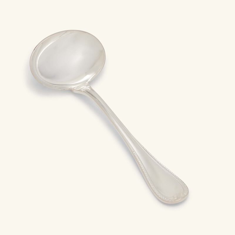 christofle malmaison gravy ladle silver plated