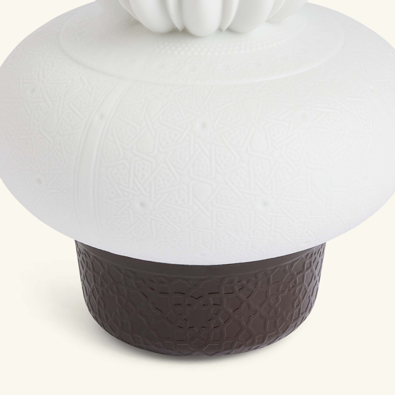 lladro majestic nights wireless lamp brown