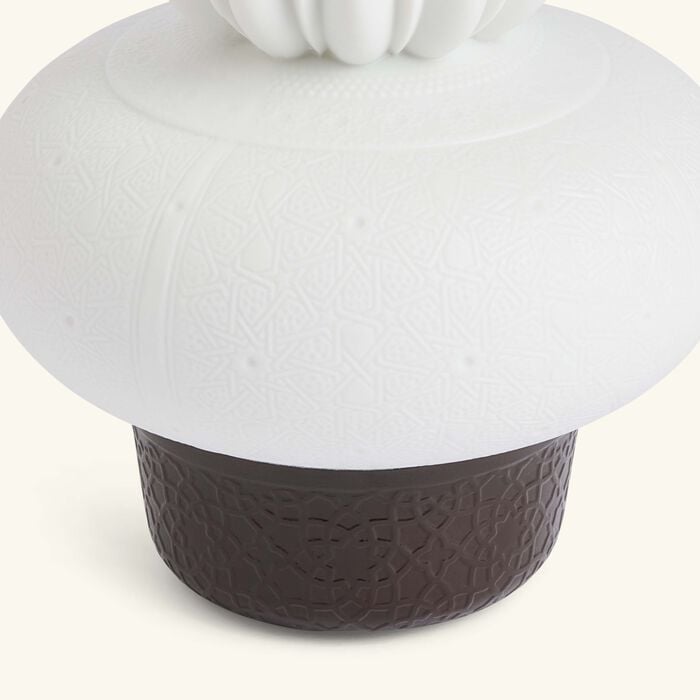 lladro majestic nights wireless lamp brown