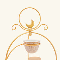 Peacock Extravaganza Pastry Stand & Coffee Cup Holder Gold villari peacock extravaganza pastry stand coffee cup holder gold
