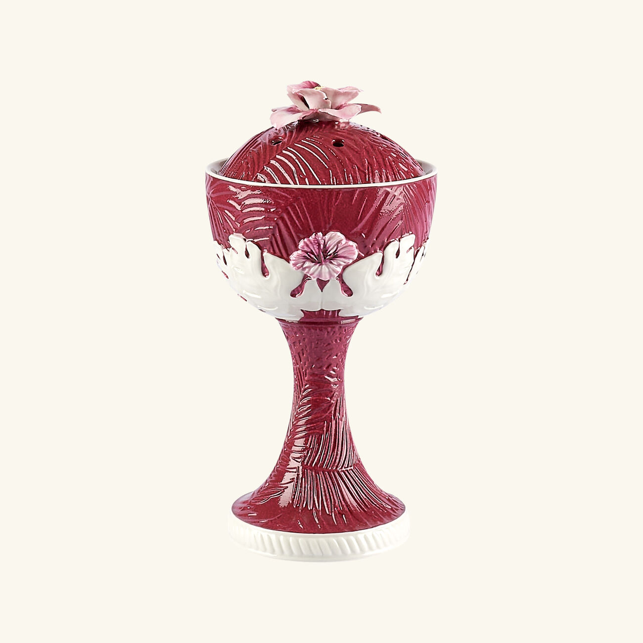 Acapulco Incense Burner Maroon villari acapulco incense burner maroon