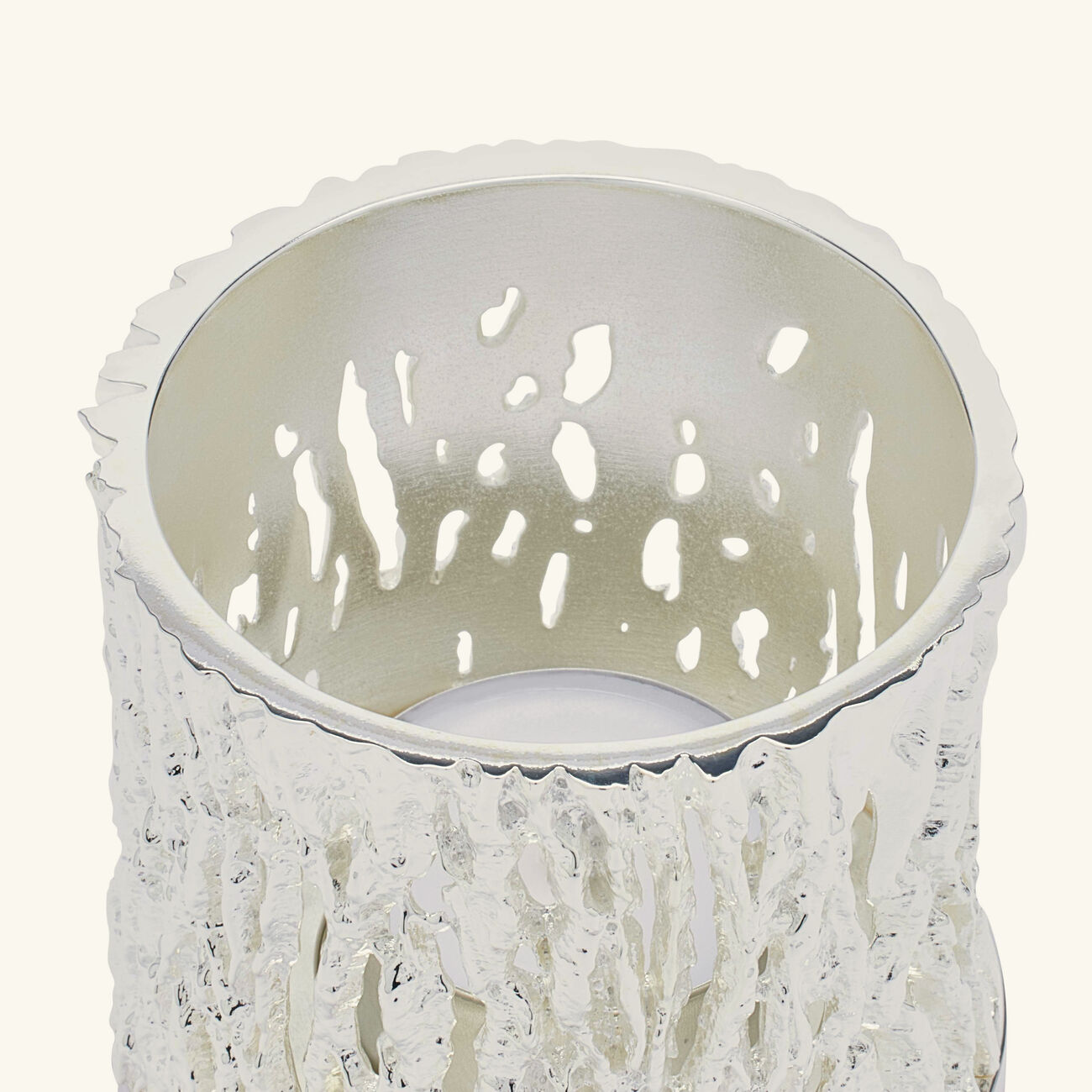 christofle s ve d argent candle holder silver plated