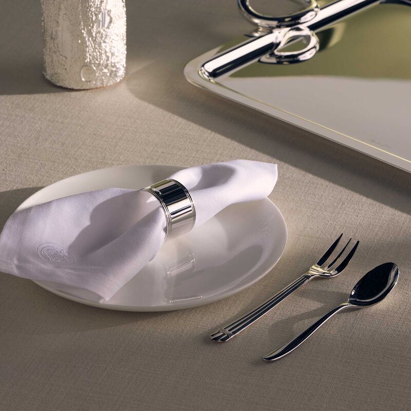christofle cluny napkin ring silver plated