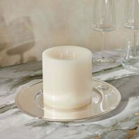 christofle timeless charger plate round silver plated 29cm